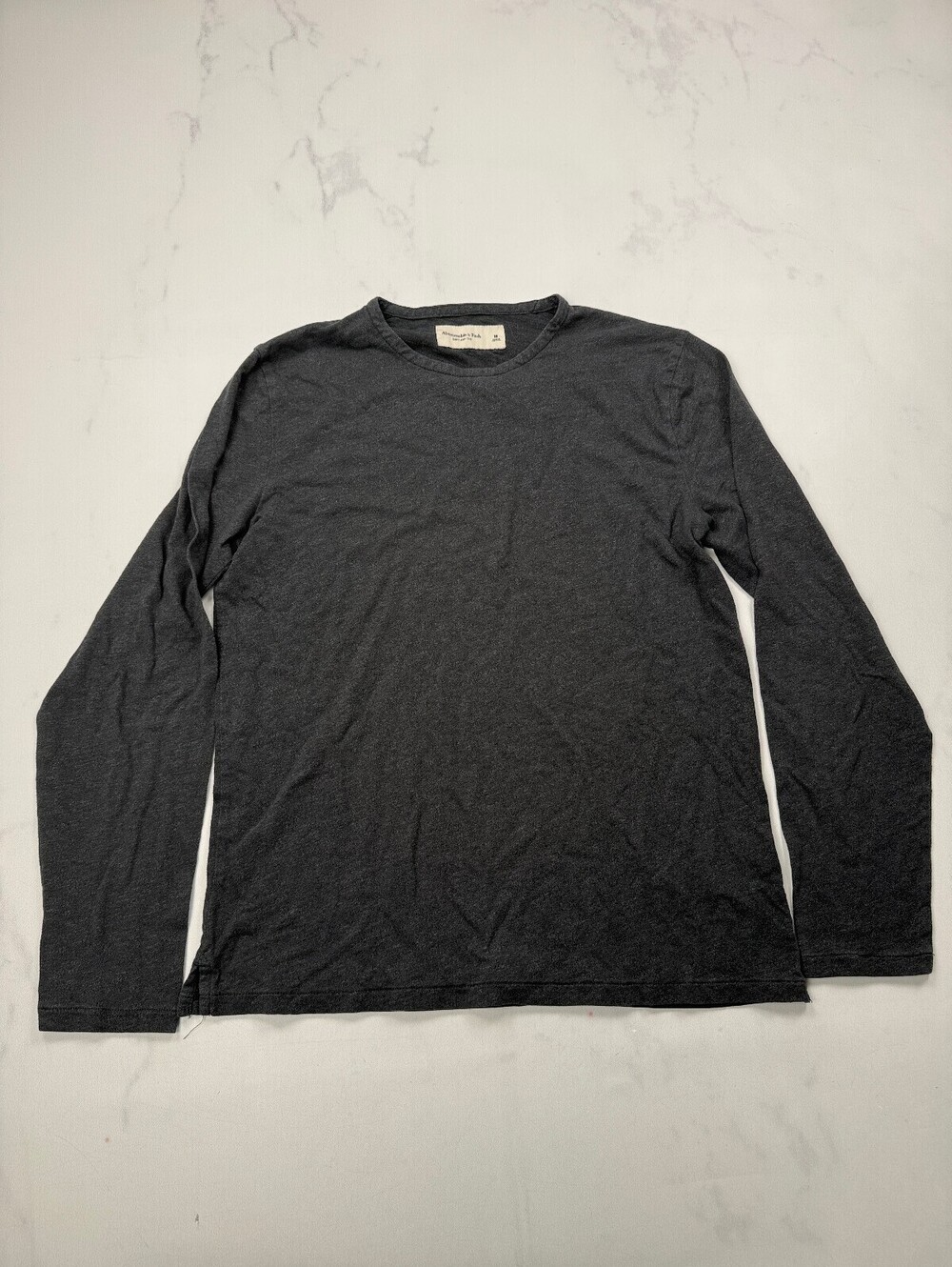 Abercrombie Soft A&F Tee T Shirt Black Modern Classic Style - Womens M